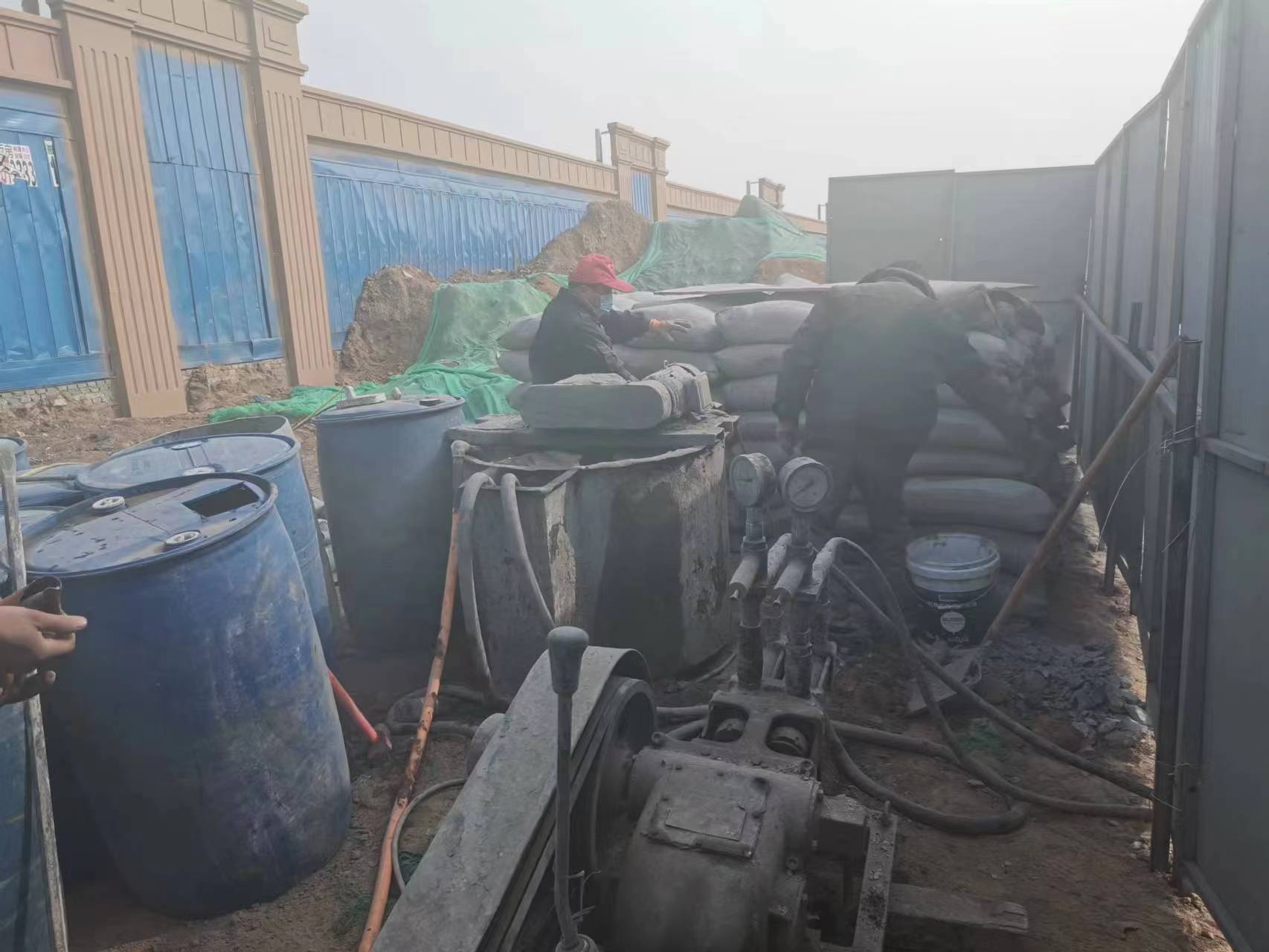 侯马地基沉降注浆加固